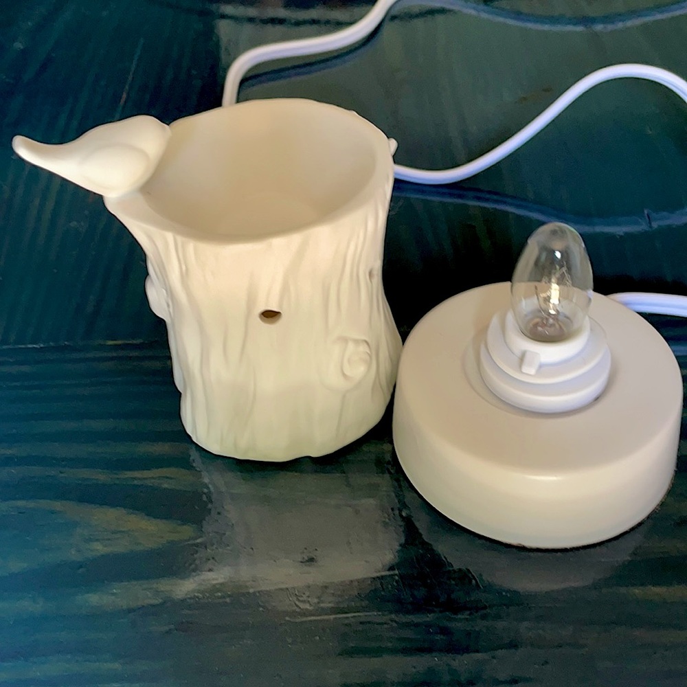 Scentsy burner - White Birds